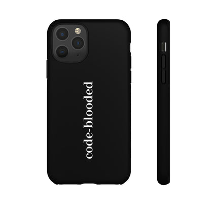Code Blooded (Technology Programmers) iPhone Case