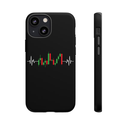 Bearish And Bullish Chart Candles (Stock Market) iPhone Case