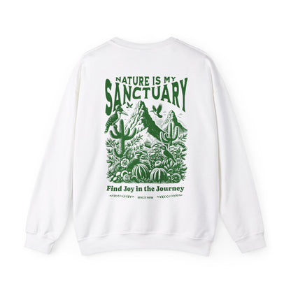 Graphic Designed Minimalist Crewneck Sweatshirt