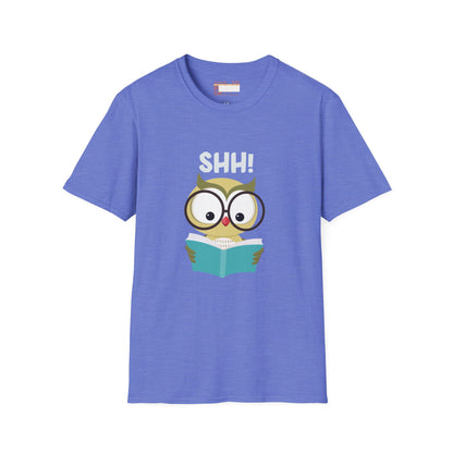 Graphic Book Lover Silence Designed Ultimate Comfort Unisex T-shirt