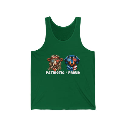 American Independence Graphic Ultimate Comfort Styled Unisex Tank Top