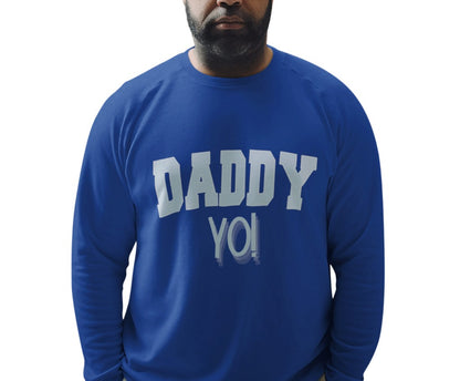 DTG adidas® Unisex Fleece Crewneck Daddy Yo Fathers Day Fathers Gift Sweatshirt