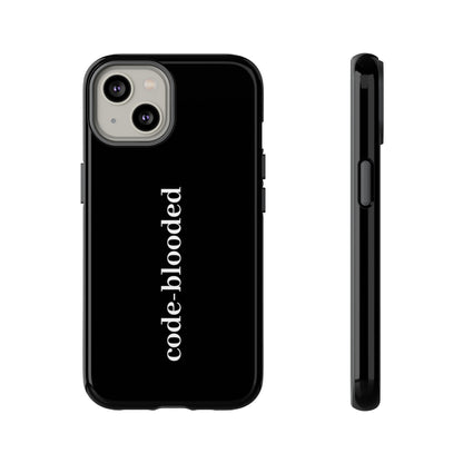 Code Blooded (Technology Programmers) iPhone Case
