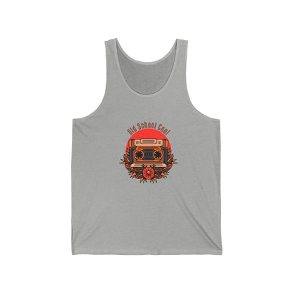 Old School Cool Graphic Ultimate Comfort Styled Unisex Tank Top