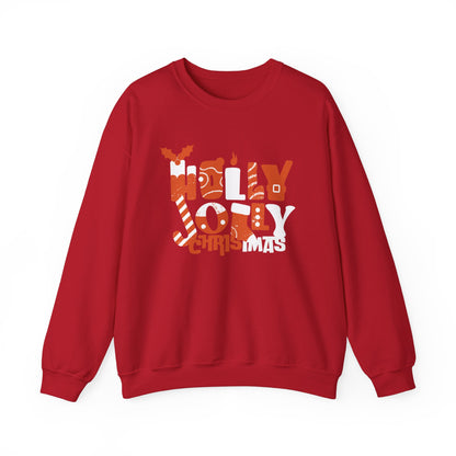 Graphic Designed Holiday Christmas Unisex Crewneck Sweatshirt
