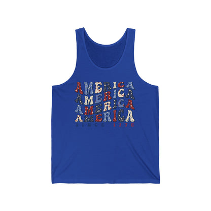 American Independence Graphic Ultimate Comfort Styled Unisex Tank Top