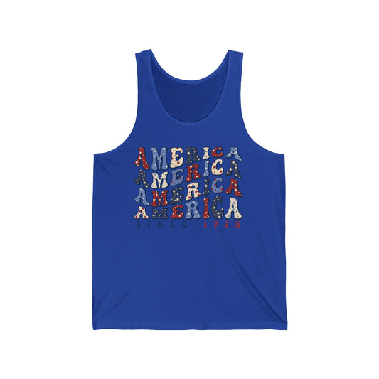 American Independence Graphic Ultimate Comfort Styled Unisex Tank Top