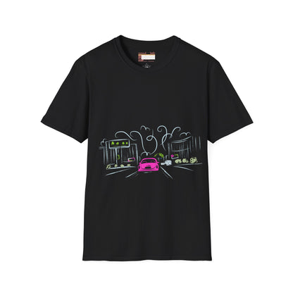 Graphic City Drama Designed Comfort Unisex T-shirt