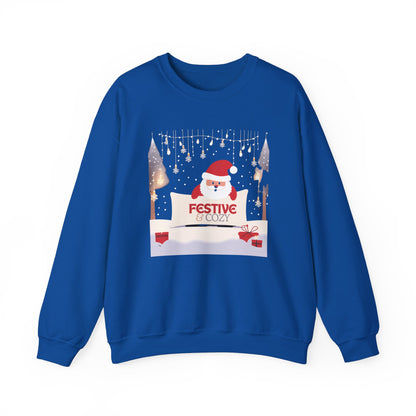 Graphic Designed Holiday Christmas Unisex Crewneck Sweatshirt
