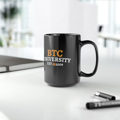 BTC University (Bitcoin, Crypto) Mug 15oz