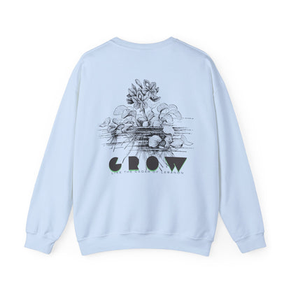 Graphic Designed Minimalist Crewneck Sweatshirt