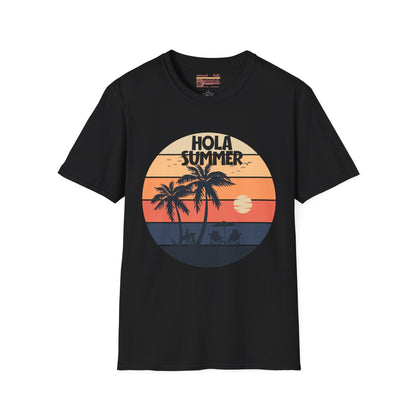 Hola Welcome Summer Ultimate Comfort Styled Unisex T-shirt