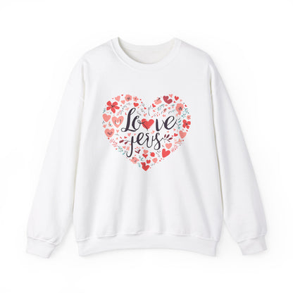 Graphic Designed Unisex Love Jesus Gospel Sweatshirt