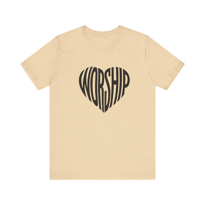 Worship T-shirt, Christian Shirts, Bible styled Tees, Shirt Gift For Her, Christian T-shirt Vibes, Religious Graphic Shirt