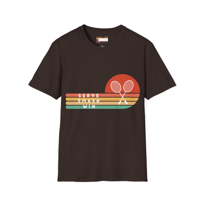 Badminton Game Day Graphic Comfort Unisex T-shirt