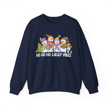 Graphic Designed Holiday Love Christmas Unisex Crewneck Sweatshirt