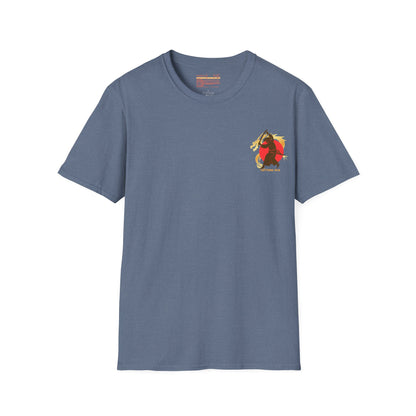 Japanese Warrior Designed Graphic Ultimate Comfort Styled Unisex T-shirt