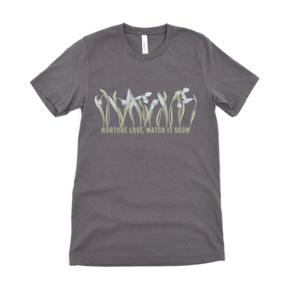 Nurture Love Watch It Grow Floral  Ultimate Comfort Styled T-shirt