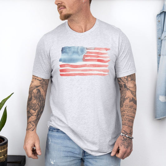 Graphic Flag Day Ultimate Comfort Styled Graphic T-shirt