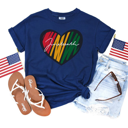 Celebrating Juneteenth With Pride Freedom Ultimate Comfort Unisex T-shirt