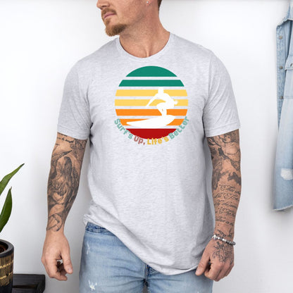 Surfer Up Surfer Lovers Ultimate Unisex Comfort Styled T-shirt
