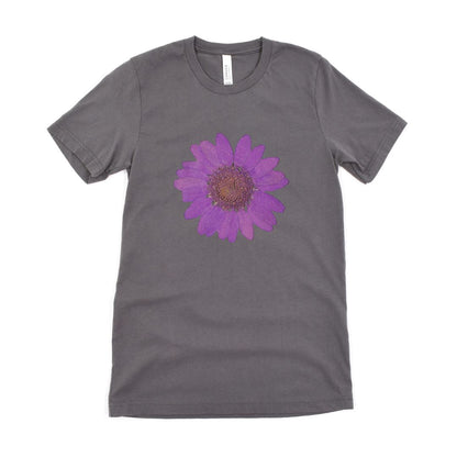 Purple Cherry Bloom Floral  Ultimate Comfort Styled T-shirt
