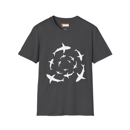 Graphic Designed Shark Attack Unisex Comfort Styled T-shirts