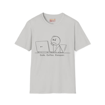 Minimalist Cartoon Character Graphic Urban Ultimate Comfort Unisex T-shirt
