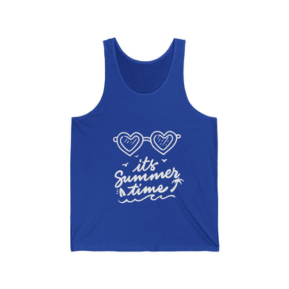 Beach Lovers Ultimate Comfort Styled Funny Unisex Sea As Day Summer Tank Top