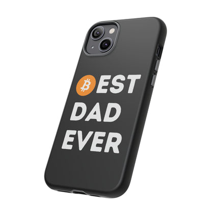Best Dad Ever (Bitcoin, Crypto) iPhone Case