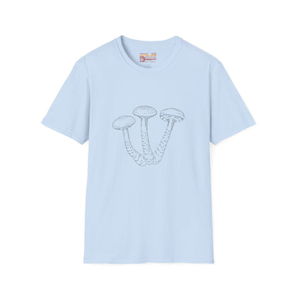 Minimalist Graphic Designed Mushroom Ultimate Comfort Unisex T-shirt