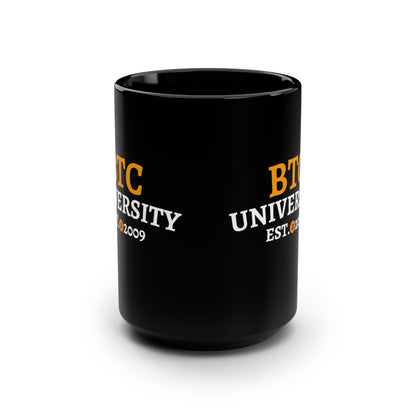 BTC University (Bitcoin, Crypto) Mug 15oz