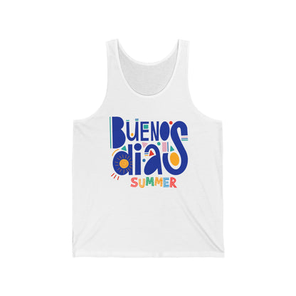 Buenos Dias Summer Ultimate Comfort Styled Unisex Tank Top