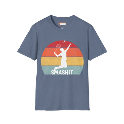 Badminton Game Day Graphic Comfort Unisex T-shirt