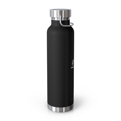 Peace Love Technology Copper Vacuum Insulated Bottle, 22oz