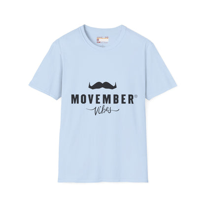Movember Moustache Bearded Gang Beards Graphic Comfort Unisex T-shirt
