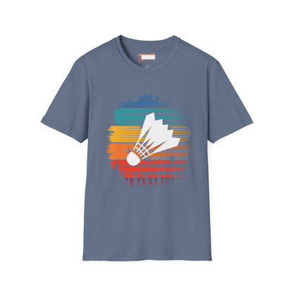 Badminton Game Day Graphic Comfort Unisex T-shirt