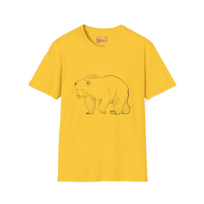 Minimalist Graphic Designed Bear Ultimate Comfort Unisex  T-shirt