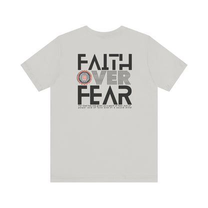 Christian Gospel Unisex Bible Faith Over Fear Verse Shirt