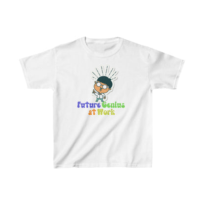 Kids Future Genuis At Work Ultimate Comfort T-Shirts
