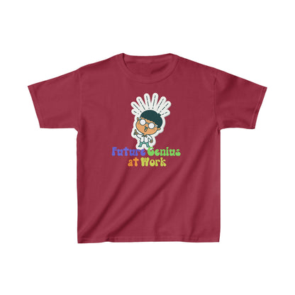 Kids Future Genuis At Work Ultimate Comfort T-Shirts
