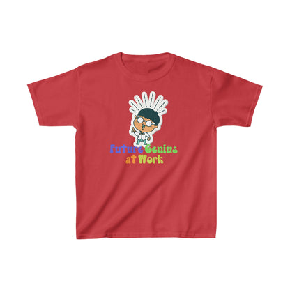 Kids Future Genuis At Work Ultimate Comfort T-Shirts