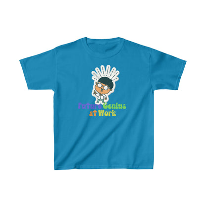 Kids Future Genuis At Work Ultimate Comfort T-Shirts