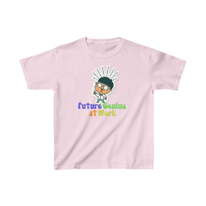 Kids Future Genuis At Work Ultimate Comfort T-Shirts