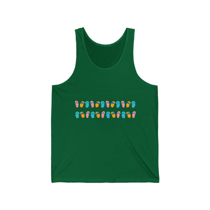 Beach Lovers Ultimate Comfort Styled Funny Unisex Summer Tank Top