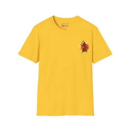 Japanese Warrior Designed Graphic Ultimate Comfort Styled Unisex T-shirt