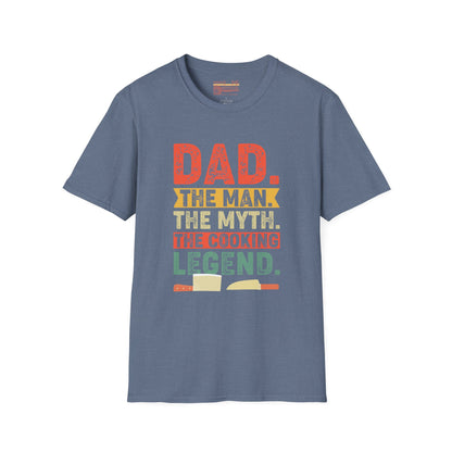 Dad The Man The Myth The Legend Ultimate Comfort Unisex Fathers Day T-shirt