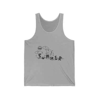 Beach Lovers Ultimate Comfort Styled Unisex Summer Tank Top