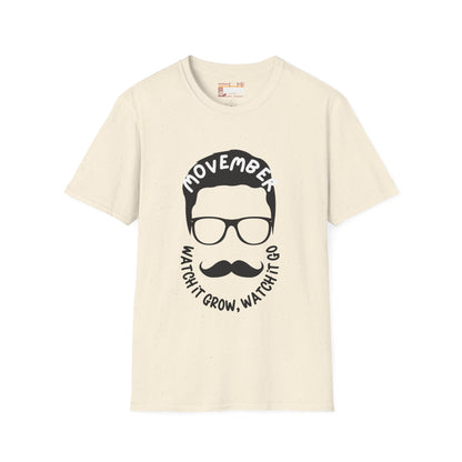 Movember Moustache Bearded Gang Graphic Comfort Unisex T-shirt