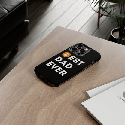 Best Dad Ever (Bitcoin, Crypto) iPhone Case